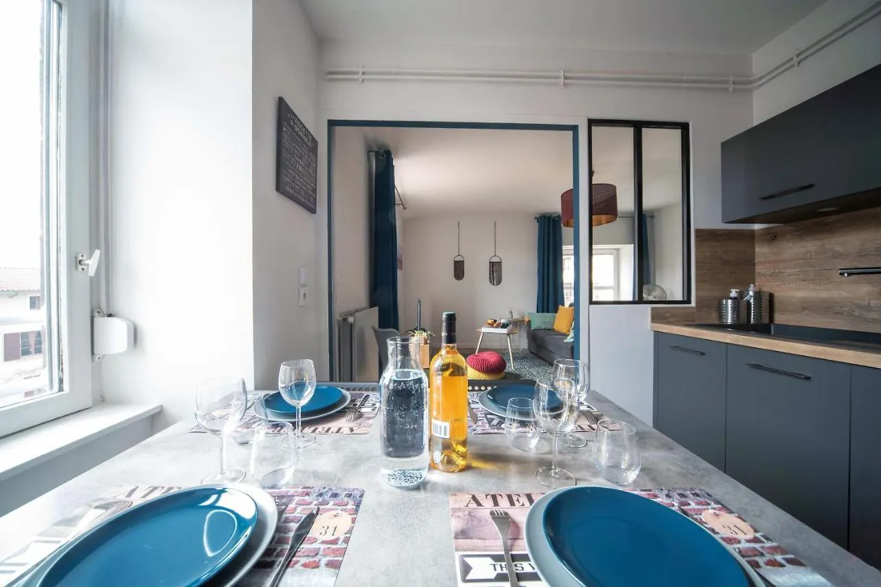 #Le Cocon Des Volcans#Parking Prive/Montferrand Клермон-Ферран Апартаменты